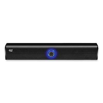 Adesso Wireless Multimedia Soundbar Speaker 20W Xtream S6, Black