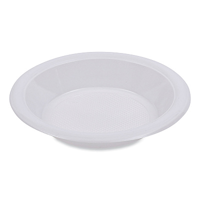 Boardwalk Hi-Impact Plastic Dinnerware, Bowl, 10 to 12 oz, White, 1,000/Carton (BWKBOWLHIPS12WH)