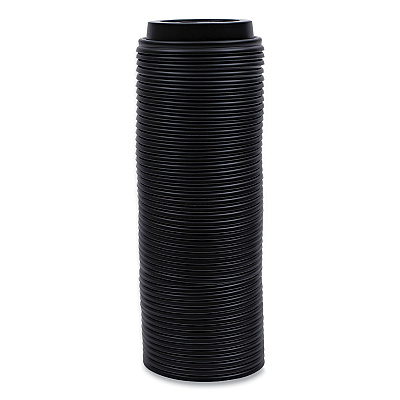Boardwalk Hot Cup Lids, Fits 8 oz Hot Cups, Black, 1,000/Carton (BWKHOTBL8)