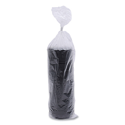 Boardwalk Hot Cup Lids, Fits 8 oz Hot Cups, Black, 1,000/Carton (BWKHOTBL8)
