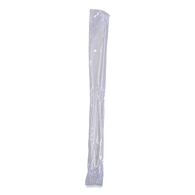 Boardwalk Heavyweight Wrapped Polypropylene Cutlery, Knife, White, 1,000/Carton (BWKKNIHWPPWIW)