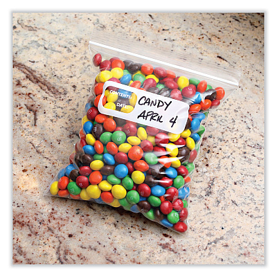 Boardwalk Reclosable Food Storage Bags, Quart, 7" x 8", Clear, 500/Box (BWKQUARTBAG)