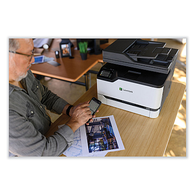 Lexmark CX331adwe Multifunction Color Laser Printer,  Copy/Fax/Print/Scan (LEX40N9070)