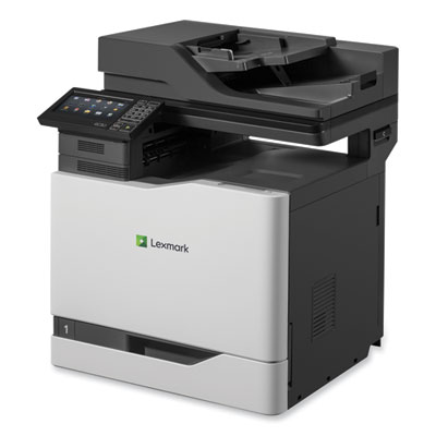 Lexmark CX820de Multifunction Color Laser Printer, Copy/Fax/Print/Scan (LEX42K0010)