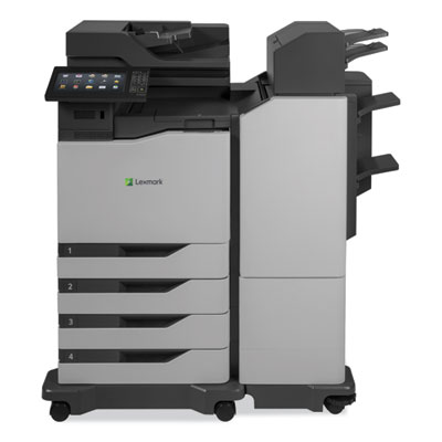 Lexmark CX825de Multifunction Color Laser Printer, Copy/Fax/Print/Scan (LEX42K0040)