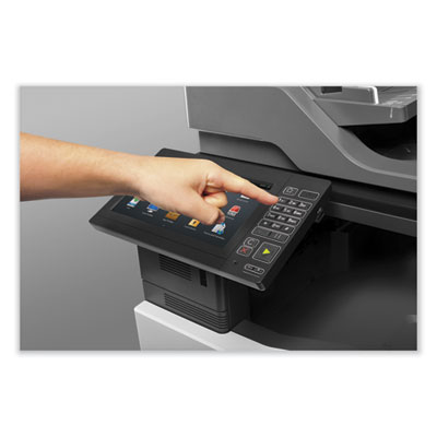 Lexmark CX825de Multifunction Color Laser Printer, Copy/Fax/Print/Scan (LEX42K0040)