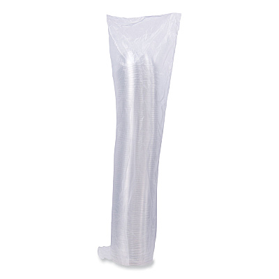 Dart Plastic Cup Insert, 3.5 oz, 3.6" Diameter x 1.3"h, Clear, 1,000/Carton (DCCPF35C2)