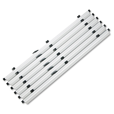 Safco Sheet File Hanging Clamps, 100 Sheets Per Clamp, 36" Length, 6/Carton (SAF50046)