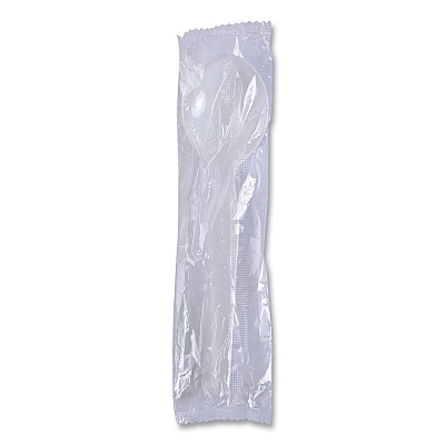 Boardwalk Heavyweight Polystyrene Cutlery, Soup Spoon, White, 1000/Carton (BWKSOUPHWPSWH)