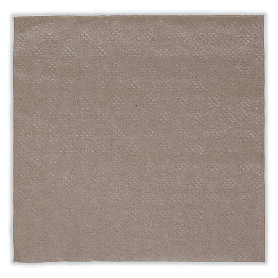 Boardwalk Beverage Napkins, 1-Ply, 9.5" x 9.5", Kraft, 500/Pack, 8 Packs/Carton (BWK8300K)