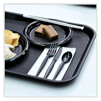 Boardwalk Heavyweight Wrapped Polystyrene Cutlery, Knife, Black, 1,000/Carton (BWKKNIHWPSBIW)