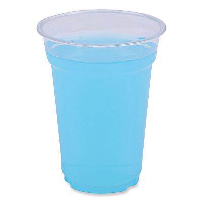 Boardwalk Clear Plastic Cold Cups, 9 oz, PET, 50 Cups/Sleeve, 20 Sleeves/Carton (BWKPET9)
