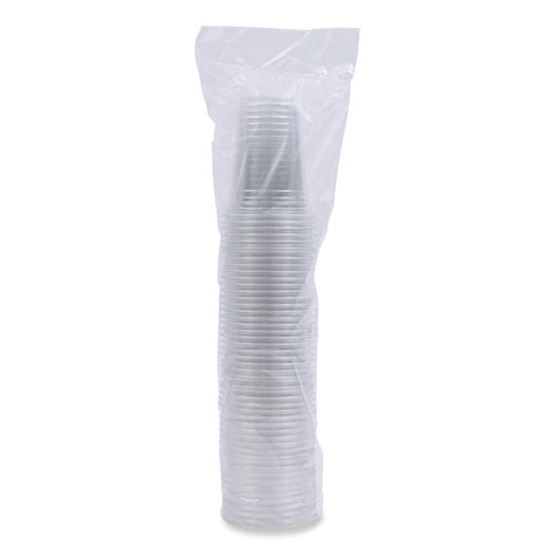Boardwalk Clear Plastic Cold Cups, 16 oz, PET, 50 Cups/Sleeve, 20 Sleeves/Carton (PET16)