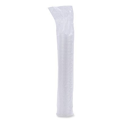 Boardwalk Souffle/Portion Cup Lids, Fits 1.5 oz and 2 oz Portion Cups, Clear, 2,500/Carton (BWKPRTLID2)
