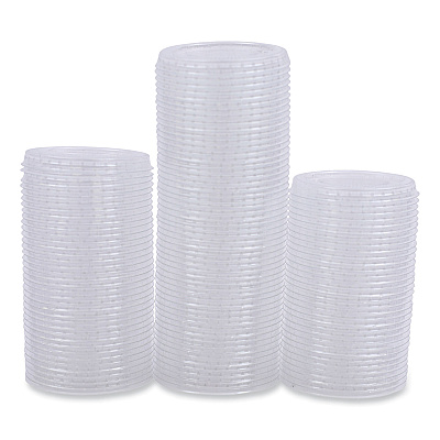 Boardwalk Souffle/Portion Cup Lids, Fits 1.5 oz and 2 oz Portion Cups, Clear, 2,500/Carton (BWKPRTLID2)