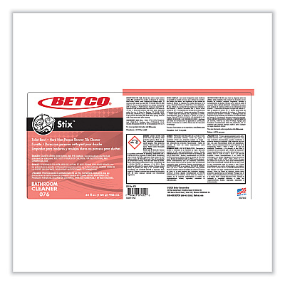 Betco Stix Toilet Bowl Cleaner, Cherry Almond Scent, 32 oz Bottle, 12/Carton (BET761200)