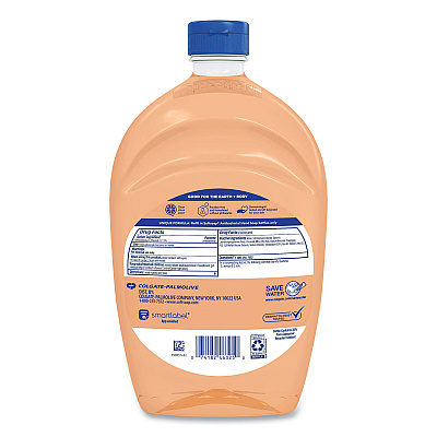 Softsoap Antibacterial Liquid Hand Soap Refill, Fresh Scent, Orange, 50 oz (CPC46325EA)