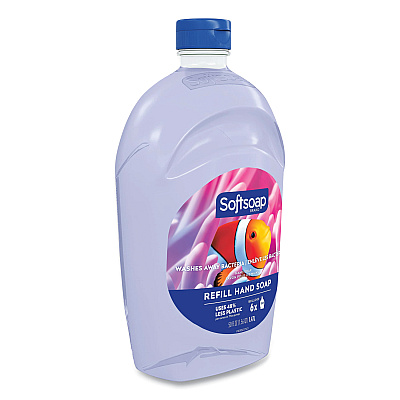 Softsoap Liquid Hand Soap Refill, Fresh Scent, 50 oz, 6/Carton (CPC45993)