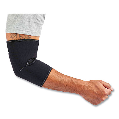 ergodyne ProFlex 650 Compression Arm Sleeve, Large, Black (EGO16574)