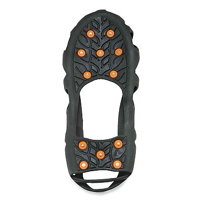 ergodyne Trex 6304 One-Piece Step-In Full Coverage Ice Cleats, X-Large, Black, Pair (EGO16785)