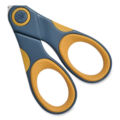 Westcott Non-Stick Titanium Bonded Scissors, 5" Long, Straight Gray/Orange Handle (WTC14881)