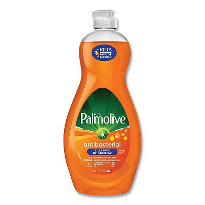Palmolive Ultra Antibacterial Dishwashing Liquid, 20 oz Bottle, 9/Carton (CPC45038)