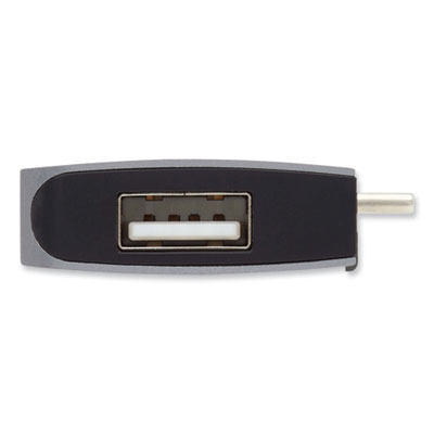 Tripp Lite U442-DOCK15-S USB-C Dock with Removable Clip, 3.5 mm/HDMI/microSD/SD/USB-A/USB-C, Gray, Ships in 7-10 Business Days