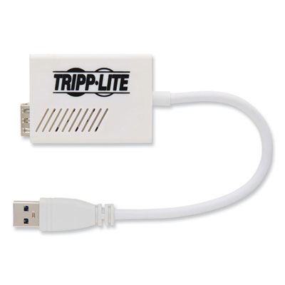 Tripp Lite USB-A 3.1 to Fiber Optic Gigabit Ethernet Adapter, White, Ships in 7-10 Business Days (U3361GSFP)