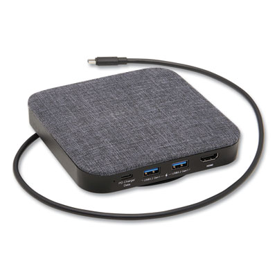Tripp Lite U442-DOCK17-GY USB-C Dock w/Optional Internal Hard Drive, HDMI/SATA II SSD/HDD/USB-A 3.2 Gen1/USB-C,GY,Ships in 7-10 Bus Days