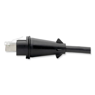 Tripp Lite CAT5e/CAT6 STP Outdoor Industrial Patch Cable, 50 ft, Black, Ships in 7-10 Business Days (N206PC50IND)