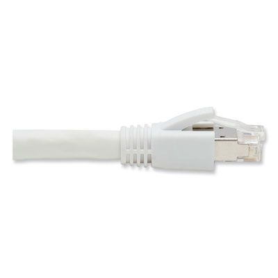 Tripp Lite CAT8 Snagless Patch Cable 15 ft, White , Ships in 7-10 Business Days (TRPN272015WH)