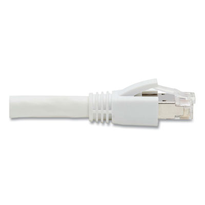 Tripp Lite CAT8 Snagless Patch Cable, 20 ft, White, Ships in 7-10 Business Days (N272020WH)
