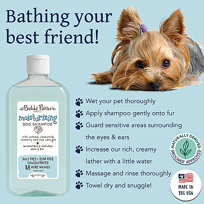 Bobbi Panter Botanicals Moisturizing Dog Shampoo, Chamomile (14 Oz), Case Of 12 (BP00006-CS)