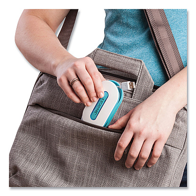 Dotz WrapID, Holds up to 6 ft of Cord, Blue (LEE21904)