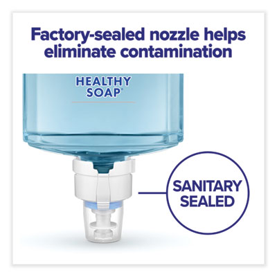 PURELL CLEAN RELEASE Technology HEALTHY SOAP Naturally Clean Foam Refill, For ES6 Dispensers, Fragrance-Free, 1,200 mL, 2/Carton (GOJ647002CT)