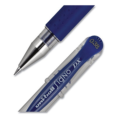 uniball Gel Pen, Stick, Ultra-Fine 0.38 mm, Assorted Ink and Barrel Colors, 8/Pack (UBC2004052)