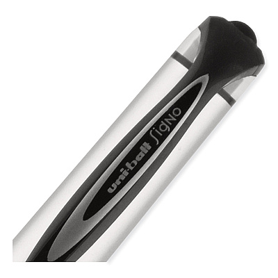 uniball 207 Impact Gel Stick Pen Refills, Bold 1 mm Conical Tip, Black Ink, 2/Pack (UBC65808)