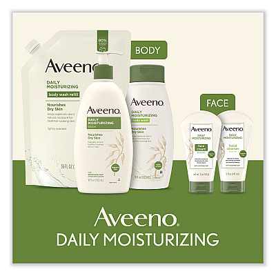 Aveeno Active Naturals Daily Moisturizing Lotion, 12 oz Pump Bottle (JOJ100360003)