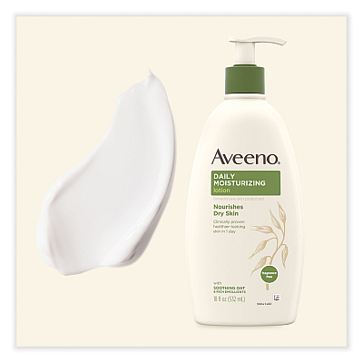 Aveeno Active Naturals Daily Moisturizing Lotion, 12 oz Pump Bottle (JOJ100360003)