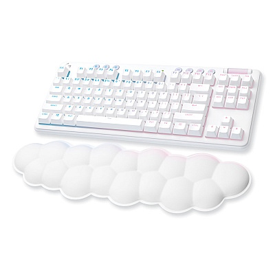 Logitech G715 Wireless Gaming Keyboard, 87 Keys, White (920010453)