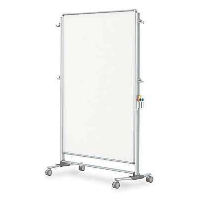 Ghent Nexus Partition Whiteboard, 52.38 x 76.13 x 21.38, White (GHENEX224MMP)
