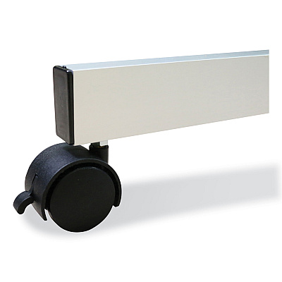 Ghent Nexus Partition Whiteboard, 52.38 x 76.13 x 21.38, White (GHENEX224MMP)