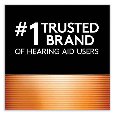 Duracell Hearing Aid Battery, #13, 8/Pack (DURDA13B8ZM09)