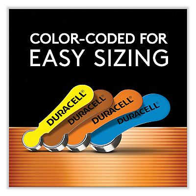 Duracell Hearing Aid Battery, #312, 16/Pack (DURDA312B16ZM09)