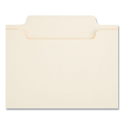 Universal Reinforced Top Tab Fastener Folders, 0.75" Expansion, 2 Fasteners, Legal Size, Manila Exterior, 50/Box (UNV13520)