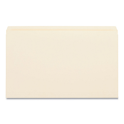 Universal Double-Ply Top Tab Manila File Folders, Straight Tabs, Legal Size, 0.75" Expansion, Manila, 100/Box (UNV16120)