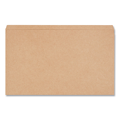 Universal Reinforced Kraft Top Tab File Folders, Straight Tabs, Legal Size, 0.75" Expansion, Brown, 100/Box (UNV16140)