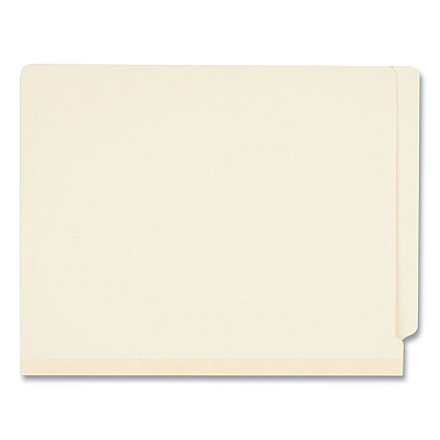 Universal Six-Section Manila End Tab Classification Folders, 2" Expansion, 2 Dividers, 6 Fasteners, Letter Size, Manila, 10/Box (UNV16150)