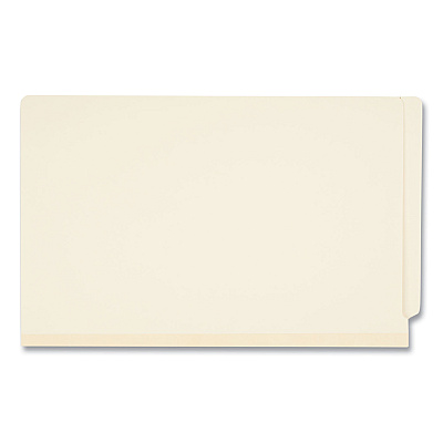 Universal Six-Section Manila End Tab Classification Folders, 2" Expansion, 2 Dividers, 6 Fasteners, Legal Size, Manila Exterior, 10/Box (UNV16151)