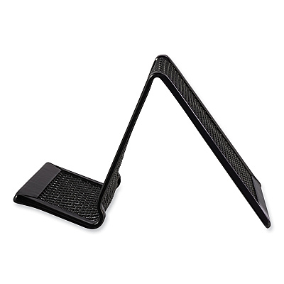 Universal Mesh Metal Business Card Holder, Holds 50 2.25 x 4 Cards, 3.78 x 3.38 x 2.13, Black (UNV20005)